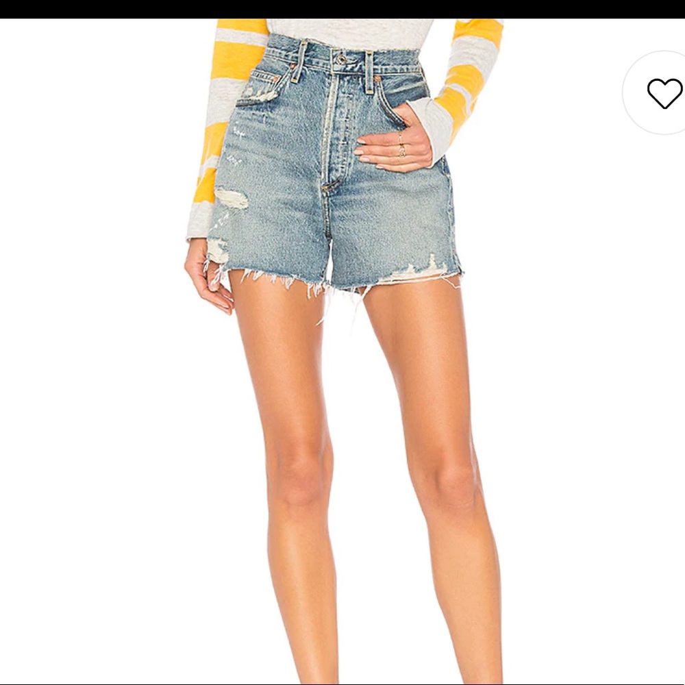Agolde dee shorts